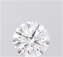 Lab Grown Diamond 1.05 Carats, Round with Ideal Cut, D Color, VVS1 Clarity and Certified by IGI