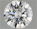 Diamante Natural 0.50 quilates, Redondo , Color H, claridad VS1 y certificado GIA