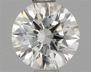 Picture of Natural Diamond 0.90 Carats, Round with Excellent Cut, J Color, VS2 Clarity and Certified by IGI
