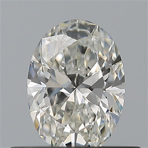 Picture of Natural Diamond 0.40 Carats, Oval with  Cut, H Color, VVS1 Clarity and Certified by GIA
