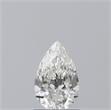 Natural Diamond 0.70 Carats, Pear with  Cut, H Color, SI1 Clarity and Certified by GIA