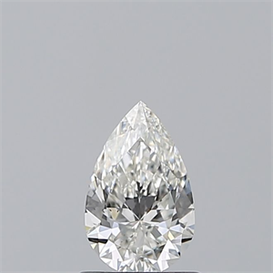 Picture of Natural Diamond 0.70 Carats, Pear with  Cut, H Color, SI1 Clarity and Certified by GIA