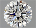 Diamante Natural 0.58 quilates, Redondo , Color H, claridad VS2 y certificado GIA