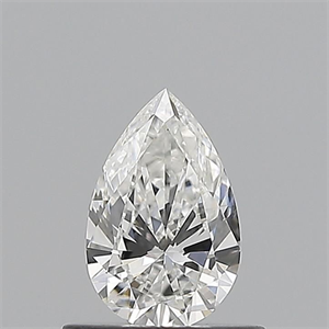 Foto Diamante Natural 0.51 quilates, De pera , Color F, claridad VS2 y certificado GIA de