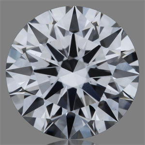 Picture of Lab Grown Diamond 1.07 Carats, Round with Ideal Cut, E Color, VS1 Clarity and Certified by IGI