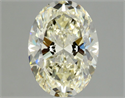 Natural Diamond 1.20 Carats, Oval with  Cut, L Color, VVS2 Clarity and Certified by GIA
