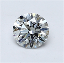 Lab Grown Diamond 2.07 Carats, Round with Excellent Cut, E Color, VVS2 Clarity and Certified by GIA
