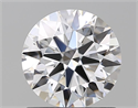 Diamante Natural 1.11 quilates, Redondo , Color D, claridad IF y certificado GIA