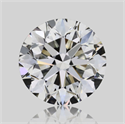Diamante Natural 0.71 quilates, Redondo , Color G, claridad VVS1 y certificado GIA
