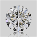 Diamante Natural 0.71 quilates, Redondo , Color G, claridad VVS1 y certificado GIA
