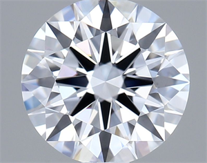 Picture of Lab Grown Diamond 1.05 Carats, Round with Excellent Cut, D Color, VVS1 Clarity and Certified by IGI