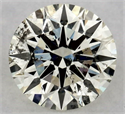 Diamante Natural 0.72 quilates, Redondo , Color M, claridad SI2 y certificado GIA