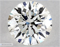 Diamante Natural 0.56 quilates, Redondo , Color I, claridad VVS1 y certificado GIA