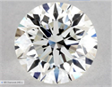 Diamante Natural 0.56 quilates, Redondo , Color I, claridad VVS1 y certificado GIA