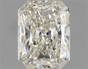 Picture of Natural Diamond 1.51 Carats, Radiant with  Cut, K Color, SI2 Clarity and Certified by GIA