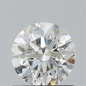 Picture of Natural Diamond 0.80 Carats, Round with Excellent Cut, H Color, IF Clarity and Certified by IGI