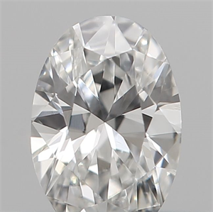 Picture of Natural Diamond 0.19 Carats, Oval with  Cut, F Color, VS1 Clarity and Certified by IGI