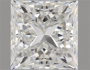 Foto Diamante Natural 1.00 quilates, Princesa , Color H, claridad VS2 y certificado GIA de