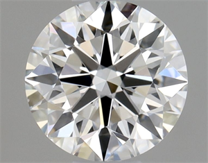 Foto Diamante Natural 0.45 quilates, Redondo , Color F, claridad VS1 y certificado GIA de