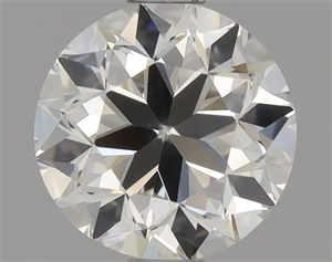 Picture of Natural Diamond 0.90 Carats, Round with Very Good Cut, H Color, VS2 Clarity and Certified by GIA