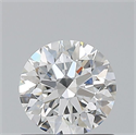 Diamante Natural 0.81 quilates, Redondo , Color F, claridad IF y certificado GIA
