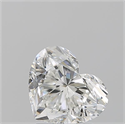 Natural Diamond 2.01 Carats, Heart with  Cut, G Color, VS2 Clarity and Certified by GIA