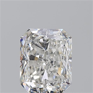 Picture of Natural Diamond 3.00 Carats, Radiant with  Cut, G Color, SI2 Clarity and Certified by GIA