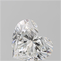 Natural Diamond 2.30 Carats, Heart with  Cut, H Color, VVS2 Clarity and Certified by GIA