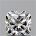 Diamante Natural 0.95 quilates, Del cojín , Color H, claridad SI2 y certificado GIA