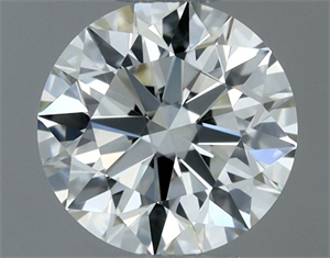 Foto Diamante Natural 0.40 quilates, Redondo , Color H, claridad VS1 y certificado IGI de