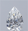 Diamante Natural 0.60 quilates, De pera , Color E, claridad VS2 y certificado GIA