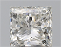 Natural Diamond 1.01 Carats, Princess with  Cut, H Color, VS2 Clarity and Certified by GIA