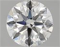 Natural Diamond 1.00 Carats, Round with Excellent Cut, I Color, VS1 Clarity and Certified by GIA
