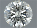 Diamante Natural 0.70 quilates, Redondo , Color J, claridad VS2 y certificado IGI