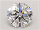 Lab Grown Diamond 3.04 Carats, Round with Ideal Cut, E Color, VVS2 Clarity and Certified by IGI