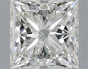 Picture of Natural Diamond 2.01 Carats, Princess with  Cut, H Color, VS1 Clarity and Certified by IGI