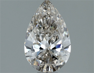 Picture of Natural Diamond 1.02 Carats, Pear with  Cut, I Color, IF Clarity and Certified by IGI