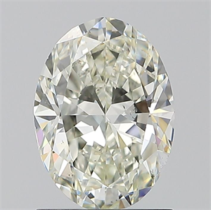 Picture of Natural Diamond 1.20 Carats, Oval with  Cut, I Color, SI1 Clarity and Certified by IGI