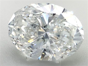 Picture of Natural Diamond 1.80 Carats, Oval with  Cut, E Color, SI1 Clarity and Certified by GIA