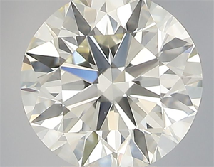 Picture of Natural Diamond 0.50 Carats, Round with Excellent Cut, K Color, VVS1 Clarity and Certified by IGI