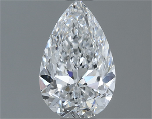 Picture of Natural Diamond 0.90 Carats, Pear with  Cut, D Color, VS2 Clarity and Certified by GIA