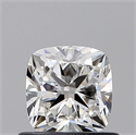 Natural Diamond 0.70 Carats, Cushion with  Cut, F Color, VS1 Clarity and Certified by GIA