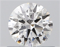 Diamante Natural 0.53 quilates, Redondo , Color F, claridad VS1 y certificado GIA