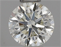 Natural Diamond 0.41 Carats, Round with Very Good Cut, I Color, VVS1 Clarity and Certified by IGI