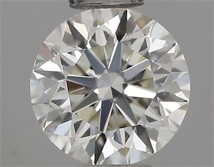 Picture of Natural Diamond 0.41 Carats, Round with Very Good Cut, I Color, VVS1 Clarity and Certified by IGI