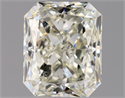 Natural Diamond 1.02 Carats, Radiant with  Cut, K Color, SI2 Clarity and Certified by GIA