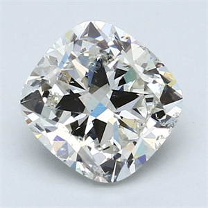 Foto Diamante Natural 2.01 quilates, Del cojín , Color I, claridad SI2 y certificado GIA de