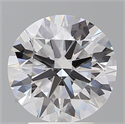 Lab Grown Diamond 3.50 Carats, Round with Ideal Cut, E Color, VS1 Clarity and Certified by IGI
