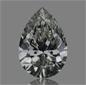 Natural Diamond 0.25 Carats, Pear with  Cut, I Color, VVS2 Clarity and Certified by GIA