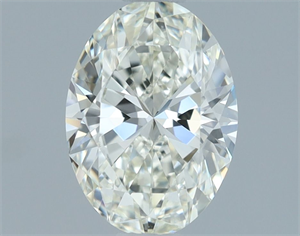 Picture of Natural Diamond 1.01 Carats, Oval with  Cut, I Color, VVS1 Clarity and Certified by IGI